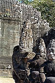 Angkor Thom - the South Gate - Asuras 